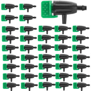 FULAIERGD front packaging showing 50 adjustable drip emitters and kit benefits