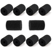 Funmit tail scrubber front view showing fit and durable foam benefit