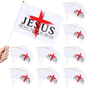 FuWeave front view of flag showing clear message and easy wave benefit