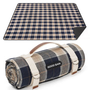 G GOOD GAIN slate blue front view showing compact fold and transport benefit