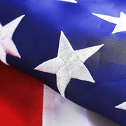 G128 flag front view showing full stars and stripes for clear display