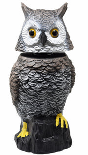 Galashield owl front view showing realistic deterrent benefits