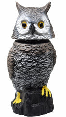Galashield owl front view showing realistic deterrent benefits