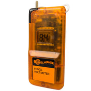 Gallagher tester front view showing display and controls for quick checks