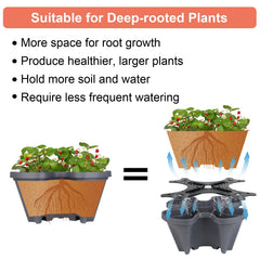 GameXcel closeup soil board detail improving root airflow and moisture