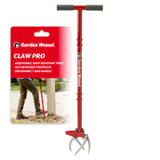 Garden Weasel front view showing tool head and handle for clear identification and benefit