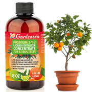 Gardenera front bottle view showing organic concentrate and clear labeling benefit healthy feeding