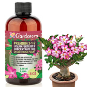 Gardenera bottle front view showing product and clear usage benefit