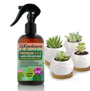 Gardenera front packaging 8oz showing ready-to-use succulent mist benefit