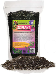 Gardenera front packaging showing product and benefits for healthy ZZ Plant roots