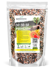 GARDENWISE front packaging showing product and benefits for easy identification