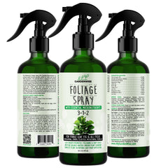 GARDENWISE bottle next to hand showing 8 oz size for easy home use