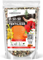GARDENWISE front packaging showing product and size, clear labeling for easy selection