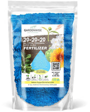 GARDENWISE front label showing product name and balanced formula benefit