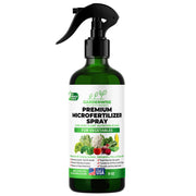 GARDENWISE front spray bottle showing label and easy-use trigger, improves garden nutrient uptake