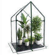 Gardzen front view showing full greenhouse providing tall growing space