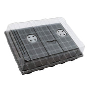 Gardzen front pack showing five trays and domes, easy setup benefit