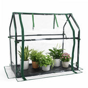 Gardzen front view of mini greenhouse showing compact protection