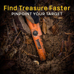 Garrett Pro-Pointer AT tip close-up highlighting narrow detection precision
