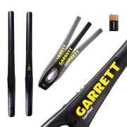 Garrett SuperWand front view showing full scan surface and durable housing for reliable screening