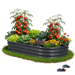 Gartist front view assembled planter showing durable design and neat finish