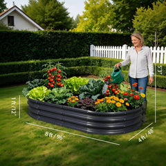 Gartist planter in use with vegetables demonstrating productive growing space
