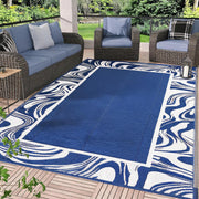 Garvee front view on patio showing modern border and stylish protection