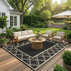 Garvee front view showing coffee tone and inviting outdoor style