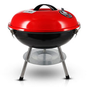 Gas One front view with lid closed showing compact travel-ready design and safe transport