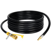 GASPRO 12ft hose front view showing full length and connectors for easy hookup