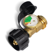 GASPRO front view mounted on tank showing quick-read indicator