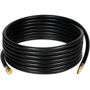 GASPRO front view of 24 ft quick connect hose showing full assembly and benefits
