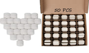 GasSaf front packaging with 50 ceramic briquettes and clear fit info for easy replacement