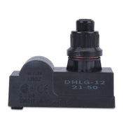 GasSaf front panel igniter showing button and mount for easy replacement