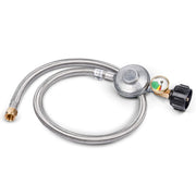 GasSaf front view regulator assembly showing full kit and easy installation benefit