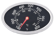 GasSaf oval stainless front showing durable bezel and clear reading benefit