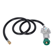 GasSaf regulator front view showing compact body and outlet for reliable flow