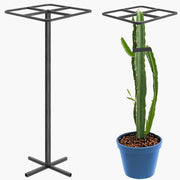 Gavinjitao trellis front view showing full 61-inch support and neat silhouette