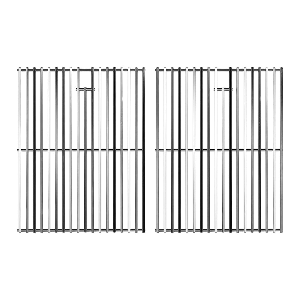 Gcostar front view of replacement grill grates showing fit and clean finish