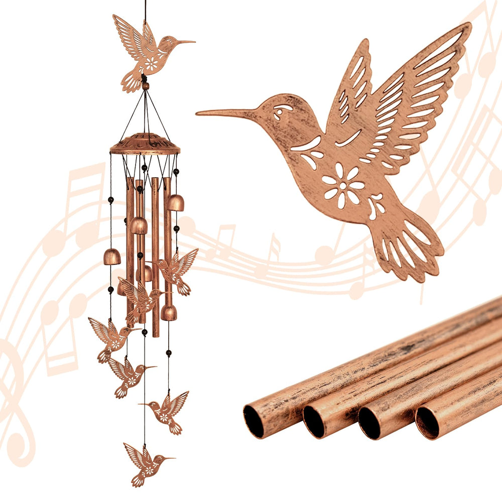 GDNSFIT hummingbird front view showing decorative design and charm