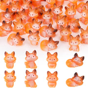 Geelin front pack of 60 mini foxes shows full bulk set and storage benefit