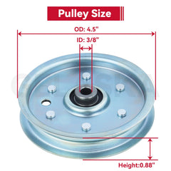GELASKA pulley close-up bearing detail highlighting corrosion-resistant construction