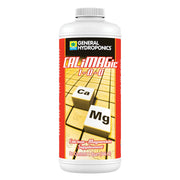 General Hydroponics CALiMAGic front bottle view showing product and easy handling benefits
