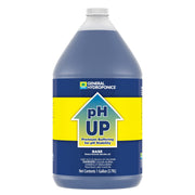 General Hydroponics front label on one-gallon bottle showing product identity and benefits