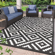 GENIMO front view showing black-white pattern and durable outdoor finish