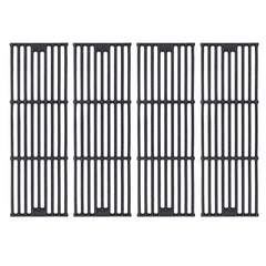 GGC front view of four-piece grates showing fit and finish, improves searing