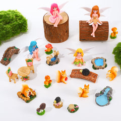 GGSTDDUP close-up of PVC fairy figure highlighting flexible detail