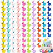 GGSTDDUP front pack display showing 100 colorful ducks and party hats, great for events