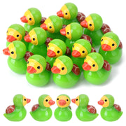 GGSTDDUP front view of 30-piece mini turtle ducks showing bulk set and packaging benefit