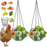 GHWMYD front view feeder hanging showing tidy coop benefit